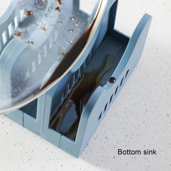 Удобная стойка для крышки кастрюли, компактный органайзер, стеллаж для хранения кастрюль без заусенцев, подставка для крышки кастрюли, кухонные аксессуары