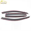 19 A6L Rain Deflectors with Plastic Bright Strips - Trim Decoration Stickers for Exterior.