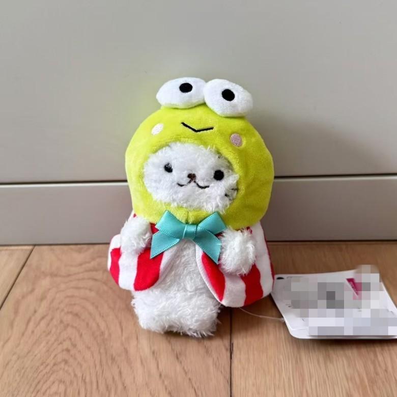 Ключница-брелок с подвеской-подвеской Hangyodon Cape Kero Kero Keroppi Pacha Dog Seal Плюшевая