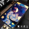 Computer Desk Mat Anime Pikachu Gengar Mouse Pad Leather Boys Game Pokmon Computer Keyboard Pad Accessories Musthave For