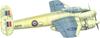 VALOM 1/144 Британский двухмоторный торпедоносец Bristol Brigand TF.Mk.1 Пластиковая модель CV14435
