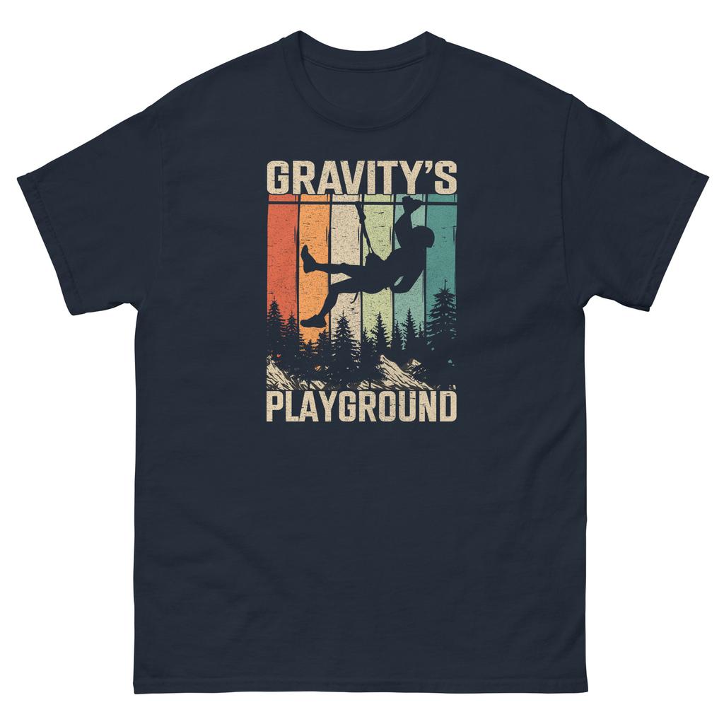 Gravity's Playground Zipline Outdoor Recreation Adventure Unisex Classic Tee
