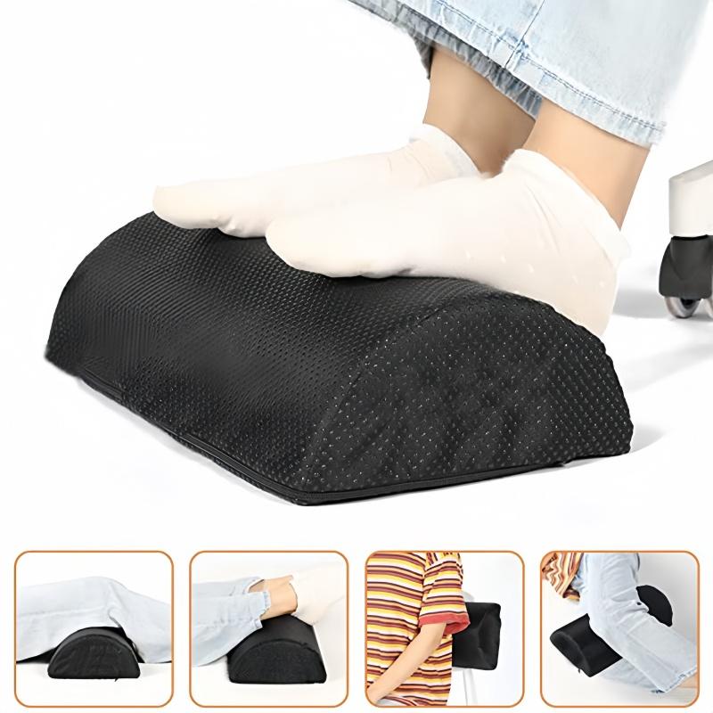 Semicircle Foot Pad Sofa Resting Leg Pad Side Sleeping Knee Footrest Home Office Work Foot Rest Cushion Ergonomic Feet Pillow
