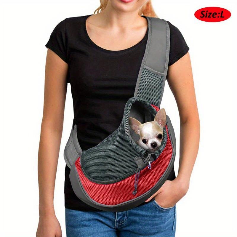 Reflective Pet Carrier Bag Portable Breathable Cat Dog Small Pets