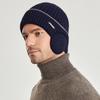 1pc Men's And Women's Outdoor Plus Velvet Thickened Knitted Hat, Winter Ear Protection Warm Hat