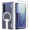 Для Samsung Galaxy Z Fold 8 Ultra Чехол Жесткий ПК Матовый с Подставкой Защитная Крышка Задняя Панель Чехол-Ракушка для Z Fold 8 Ultra