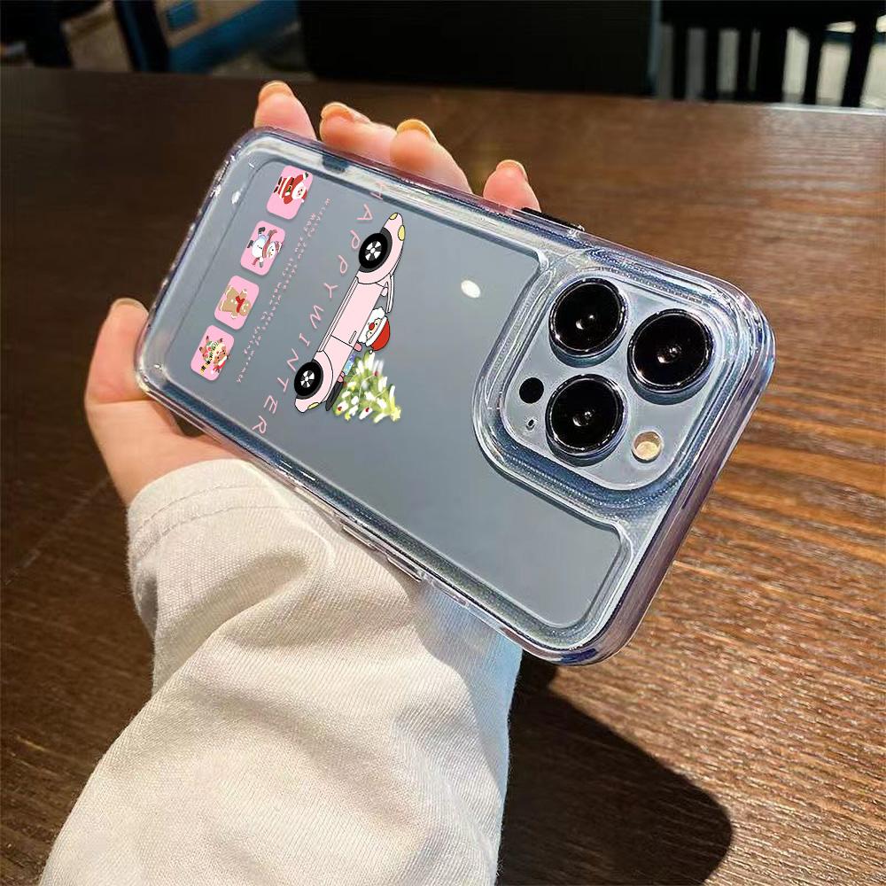 Рождественский чехол для iPhone 11 13 XR 15 Pro Max 12 16 Pro Max для iPhone 14 7 8 Plus XS Max Samsung A15 A55 A05 Redmi 12 13C 13 Huawei Mate 30 40