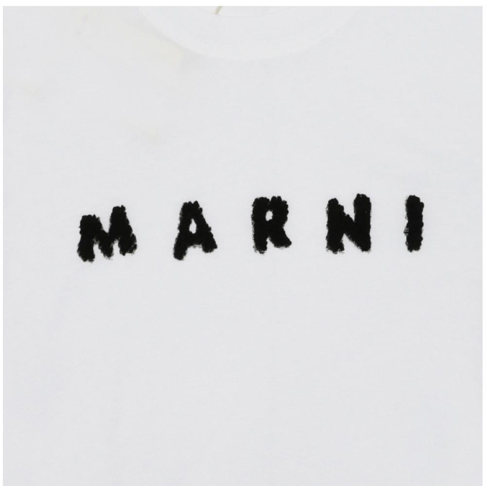Marni Футболка с логотипом женская S Thje0293p8 uScx42 Slw01