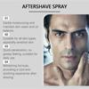 Успокаивающий спрей после бритья. Успокаивающий и увлажняющий спрей для ухода за кожей. Освежающий спрей, глубоко питает кожу после бритья. 100 мл
