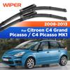 Для Citroen C4 Grand Picasso / C4 Picasso MK1 2008-2013 2009 Дворники Передние Стеклоочистители Лобовое Стекло Щетки 30"+30"