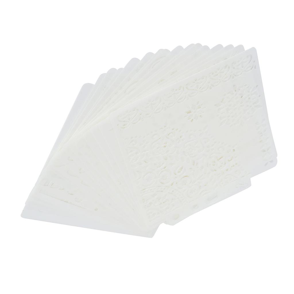 16Pcs Mandala Template Painting Drawing Stencils Set DIY Making Mold Art Craft Supplies