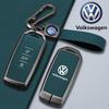 2026 Горячий Для VW VOLKSWAGEN Сплав Цинка Кожаный Чехол-Брелок Для Автомобильного Пульта ДУ Защитный Держатель Оболочка Для VW Volkswagen Touareg 2019 20