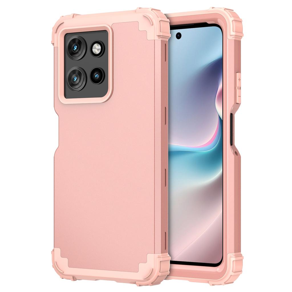 3-in-1 Heavy-Duty Rugged Phone Case Fundas For Motorola Moto G 5G 2025 Power 2026 Soft Silicone Lining Plastic Shockproof Cover