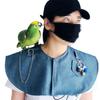 J1UL1N Parrot Anti Scratch Shoulder Protector Hang Bird Anklet& Multi-Functional Pet Shoulder Pad Diaper Shawl For Cockatiel