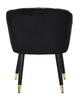 Armchair Paris Black Gold Cm 62X58X78
