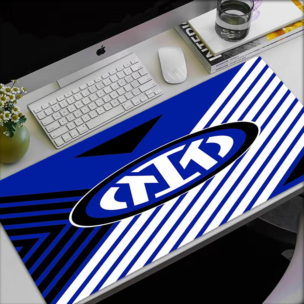 Inter Milan Theme Mouse Pad, Non Slip Rubber Base, Multifunctional Office & Home Decor, Perfect for Workspace Personalization.
