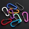 5pcs Multi-Use Outdoor Backpack Carabiner Keychain Snap Clip Lock Buckle Fishing Hook