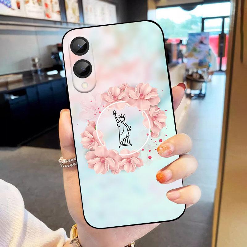 Case For Samsung Galaxy S25 Edge TPU Capa Stylish Oil Painting Back Cover For Galaxy S25 S25Slim Soft Silicon Fundas Shell Coque