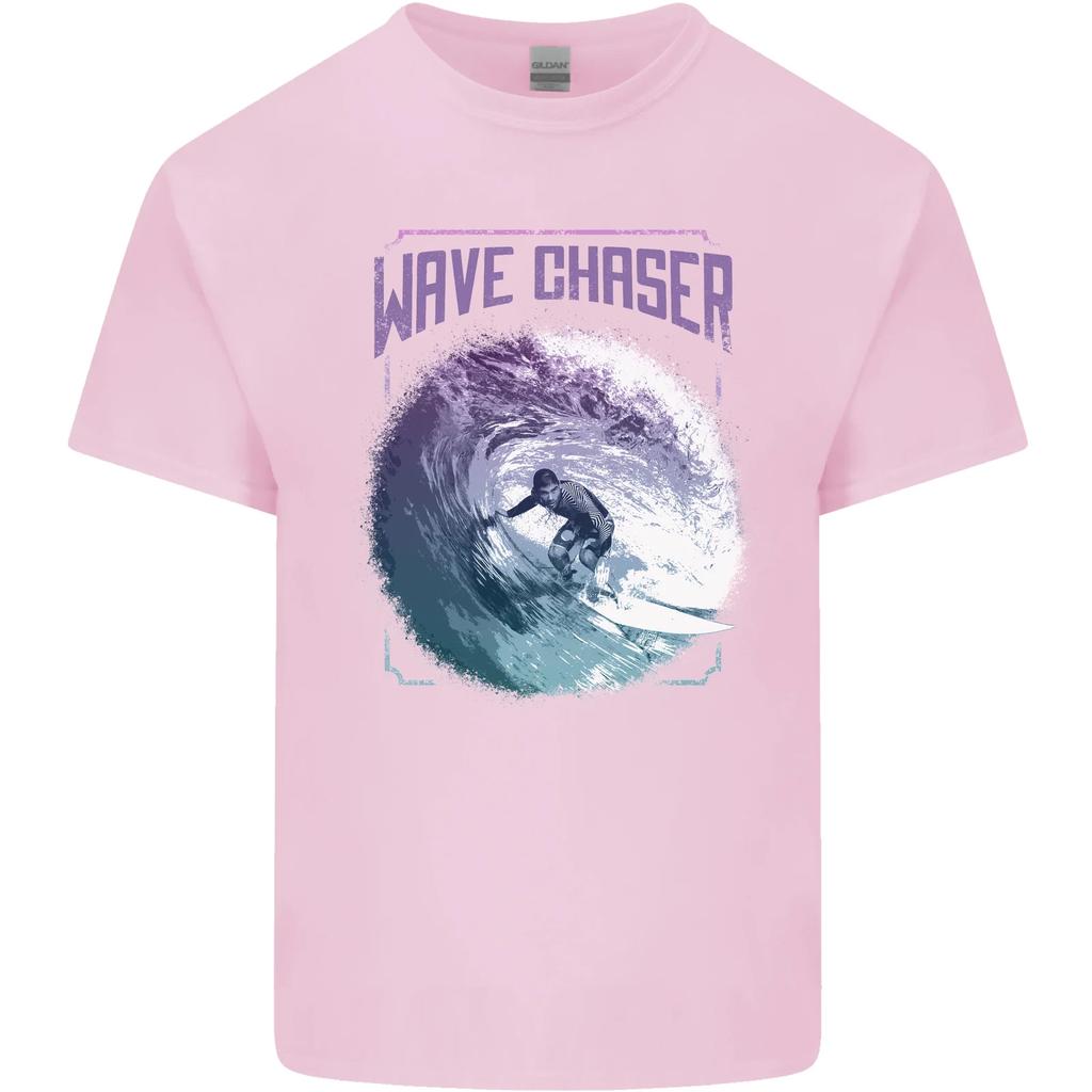 Wave Chaser Surfing Surfer Kids T-Shirt Childrens