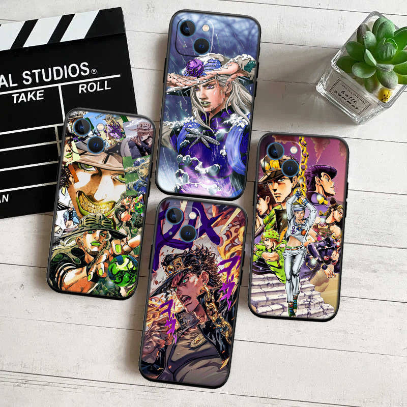 JO33 JoJos Bizarre Adventure Phone Case for Samsung A35 A25 A24 A15 A05S A05 M55 M35 M15 A06 A16 A02 A12 A13 A10 A20 A30 A22 A31 A32 A33 A41 A42 A50
