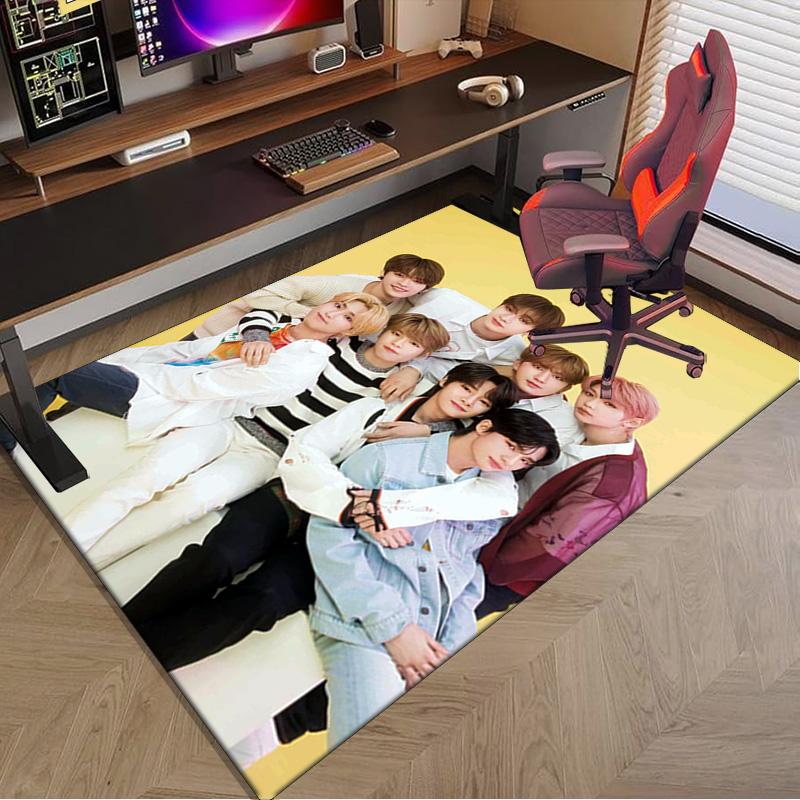 Kpop Stray Carpet, Chair Rug,Rug for Office Bedroom living rooms, Doormat decor Fan Gift Christmas Gift