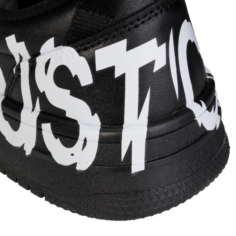Just cavalli men's leather sneakers black azula - Size: 45