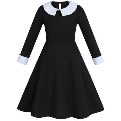 Костюм для косплея Wednesday Addams Black Dress – Юбка в стиле Семейки Аддамс
