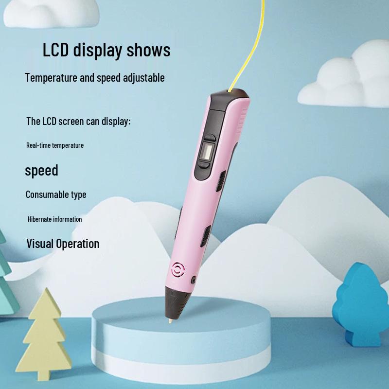 Детская образовательная 3D-ручка для создания искусства и граффити