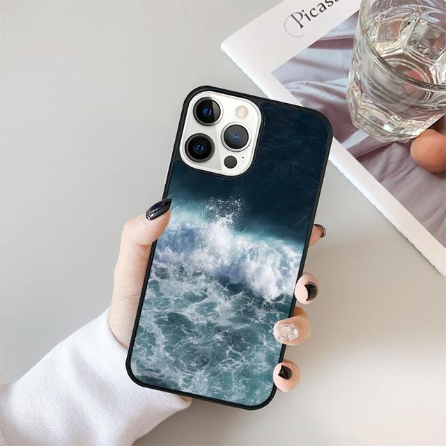 Волны Морская вода Ракушка Для iPhone 17 Air 15 16 14 13 12 Pro Max 11 Pro Max Plus Чехол для телефона