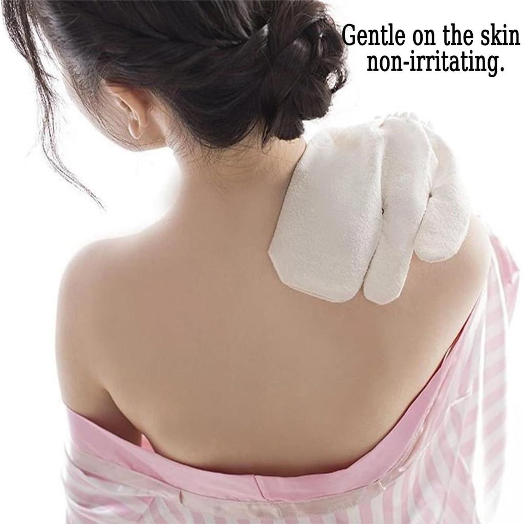 Garshana Raw Silk Massage Gloves Exfoliating And Non-slip Eco-friendly Durable Gloves Self-Massage Reusable Tool Treatments