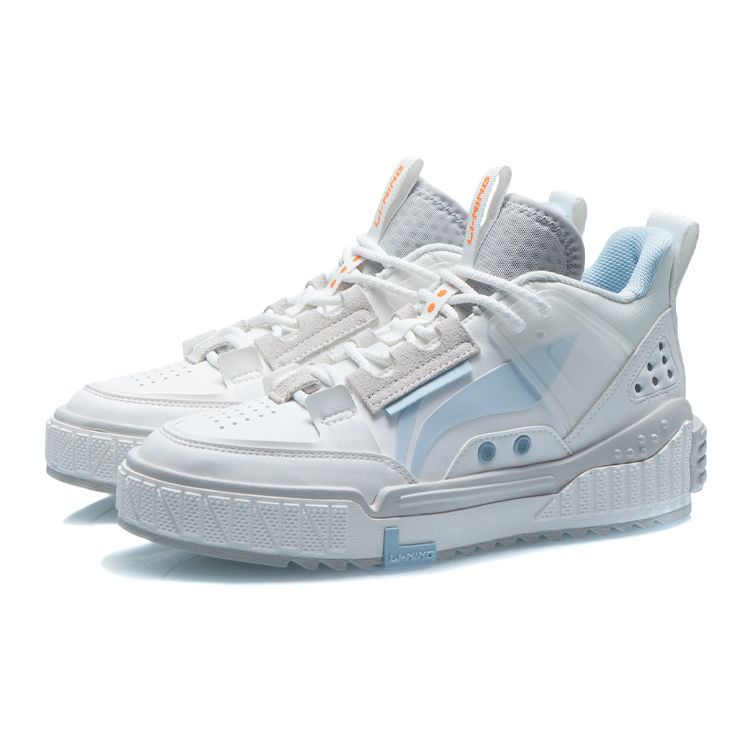Li-Ning Нет. 258 New Journey нескользящие легкие кроссовки для скейтбординга средней высоты женские кроссовки для скейтбординга синие AGCR312-2