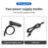 Автомобильная светодиодная подсветка для ног с USB, подсветка прикуривателя, управление музыкой, приложение, RGB, декоративная подсветка салона автомобиля