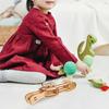 1 Set of  Assembly Paper Plane Launcher Kids DIY Toy Simulated Launcher Model Toy DIY Wooden Plaything