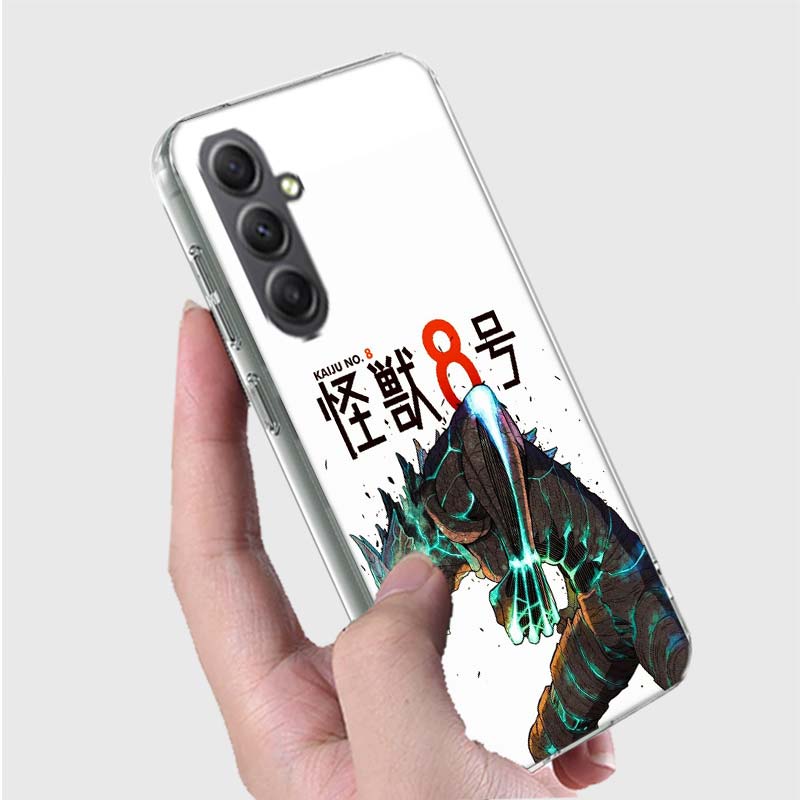 Kaiju No. 8 Anime Phone Case for Samsung A16 A26 A36 A56 A17 A37 A57 A07 A06 A02S A03 A04S A05S Galaxy Note 20 10 A50S A71 A51 A