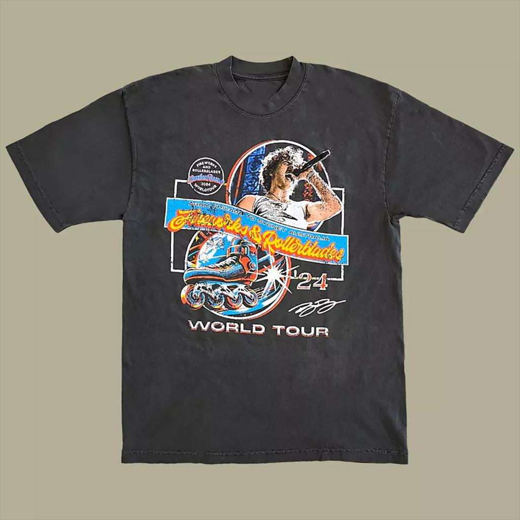 Rare Benson Boone World Tour Gift For Fan S to 5XL T-shirt.webp