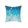 Drd28 Series Pillowcase Featuring Nordic Style And Geometric Grid Pattern Various Sizes Available