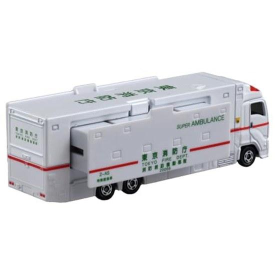 Takara Tomy Tomica Длинный тип №. 144 Мини-машинка Игрушка Суперавтомобиль Скорой Помощи для детей от 3 лет