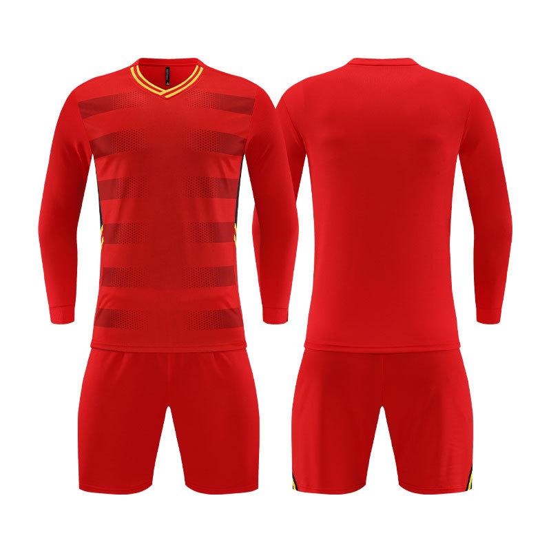 Football Jersey Set Light Board Competition Training Jersey Adults And Children Same Jersey Thin Breathable Football Jersey