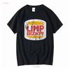 Limp Bizkit Burger King Футболка Винтажная Потертая Ношеная винтажная Постиранная Слегка Мягкая мода Стильная Растянутая уличная одежда