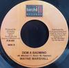 7-дюймовая пластинка WAYNE MARSHALL / KIPRICH - Dem A Badmind / Yuh Nuh Hear NONE Birchill Record 2007 Ямайка Регги, Ска и Даб Б/У