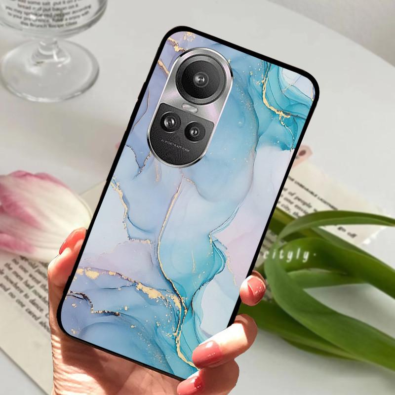 Чехол для Oppo Reno 10 5G CPH2531 Reno10 Ударопрочный Мягкий ТПУ Силиконовый Чехол для Телефона Для Oppo Reno 10 Pro 5G CPH2525 Funda Мультяшный