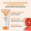 Orange Moisturizing Exfoliating Gel Face Body Scrub Deep Cleansing Dead Skin Remover Peeling Gel