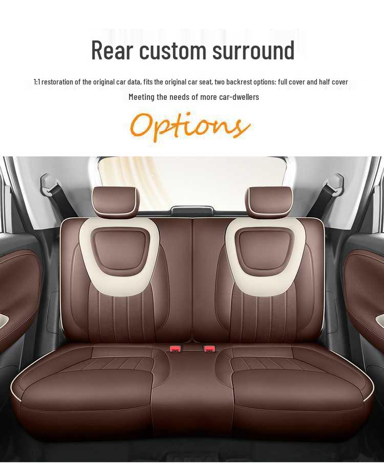 Wuling Bingo Car Seat Cushion & Cover - Full Coverage for 25 Models, All-Season Interior Decoration