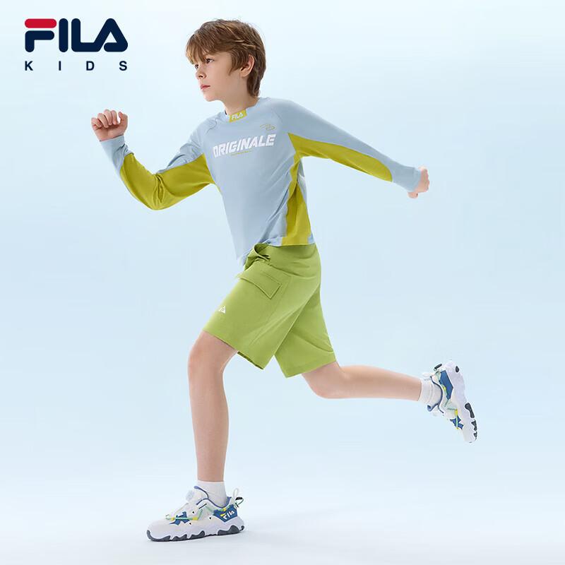 Fila Летние тканые шорты средней длины для мальчиков