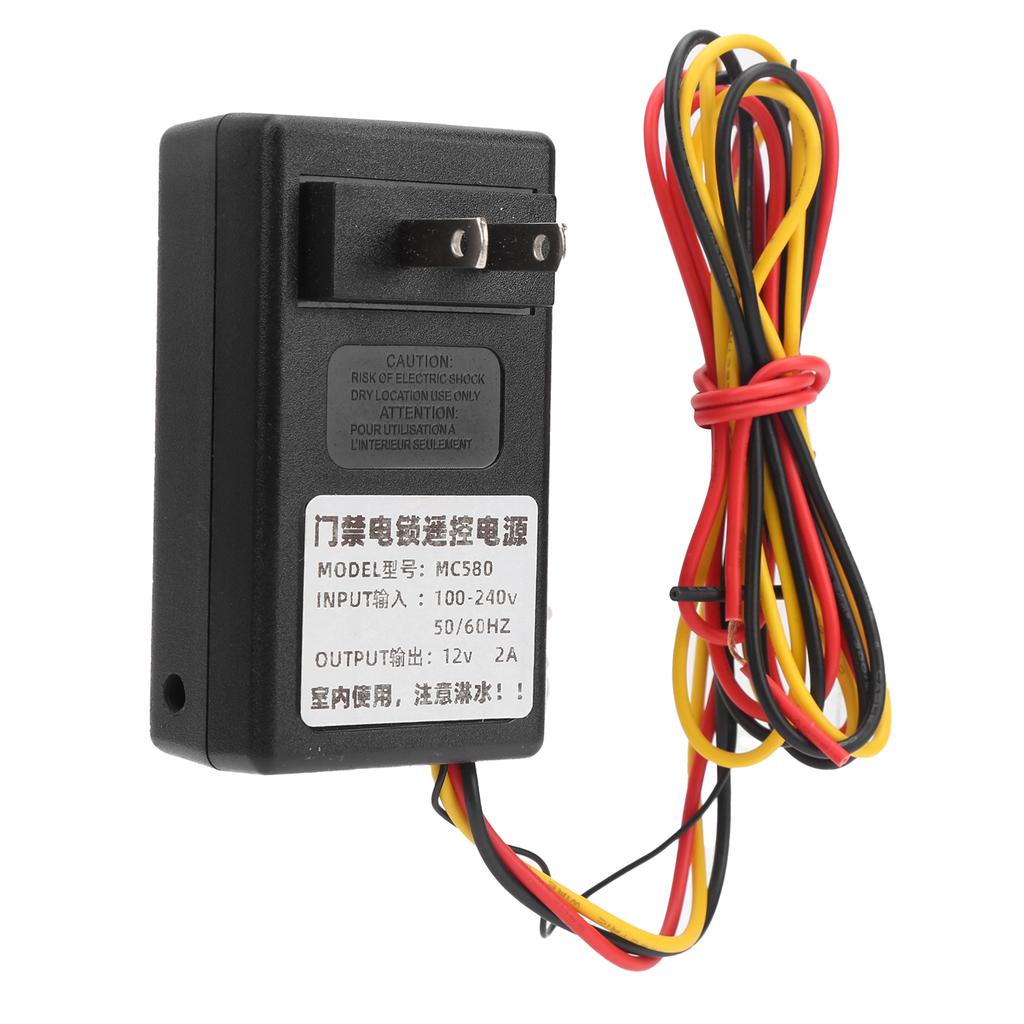 12V 2A Wireless Remote Control Power Supply Voltage Transformation Use for Motor and Card Lock