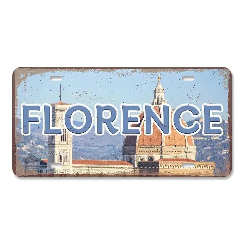 Винтажный кантри столица номерной знак металлические знаки ретро Америка Франция Бразилия металлический плакат пещера человек кафе бар паб настенный декор