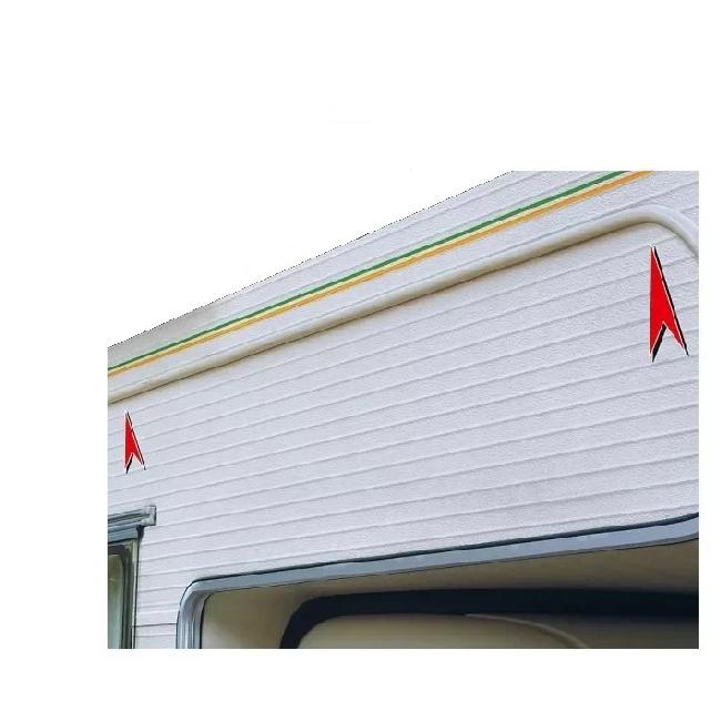 1m Van Gutter Rain Guard Drip Stop Water Guide Rubber Waterproof Sealing Strip For Caravan Motorhome Camper RV Accessories