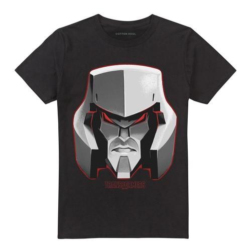 Transformers Unisex Adult Generations Megatron Face T-Shirt