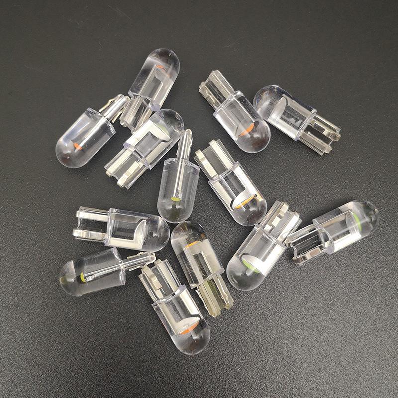 НОВЫЕ 20 ШТ. Автомобильная лампа W5W LED T10 COB Автомобильная клиновая лампа габаритного огня, лампа боковой двери, лампа подсветки приборов, лампа подсветки номерного знака автомобиля 12В 24В