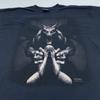 Vtg SkulBone Demon Graphic Shirt 3XL Black Kristoffer Frisk Horror Tee 2005 Art Unisex T-Shirt